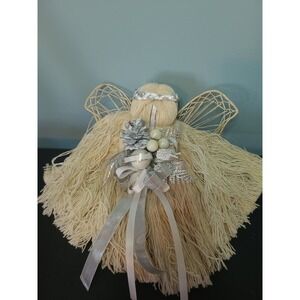 Unique Vintage Christmas Angel with Fringes